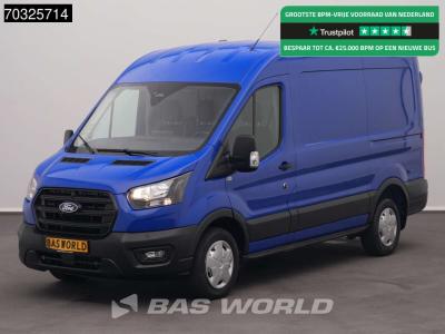 Ford Transit 130pk L2H2 Airco Cruise Camera Parkeersensoren v+a Euro6 L2 Airco Cruise control en vente par BAS World B.V.