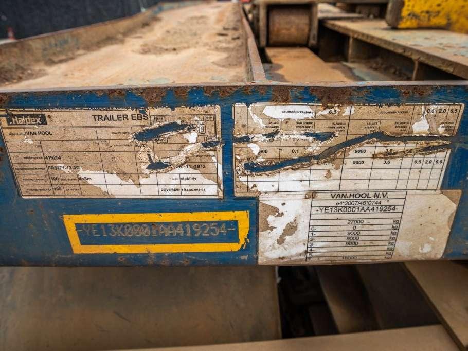Van Hool CONTAINER AANHANGER Photo 11