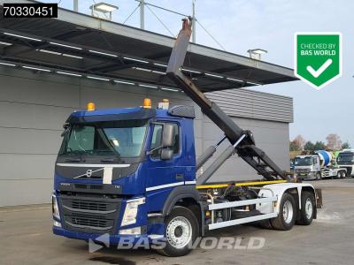 Volvo FM 410 6X2 DayCab Lift+Steering Axle VDL Hook Euro 6 en vente par BAS World B.V.