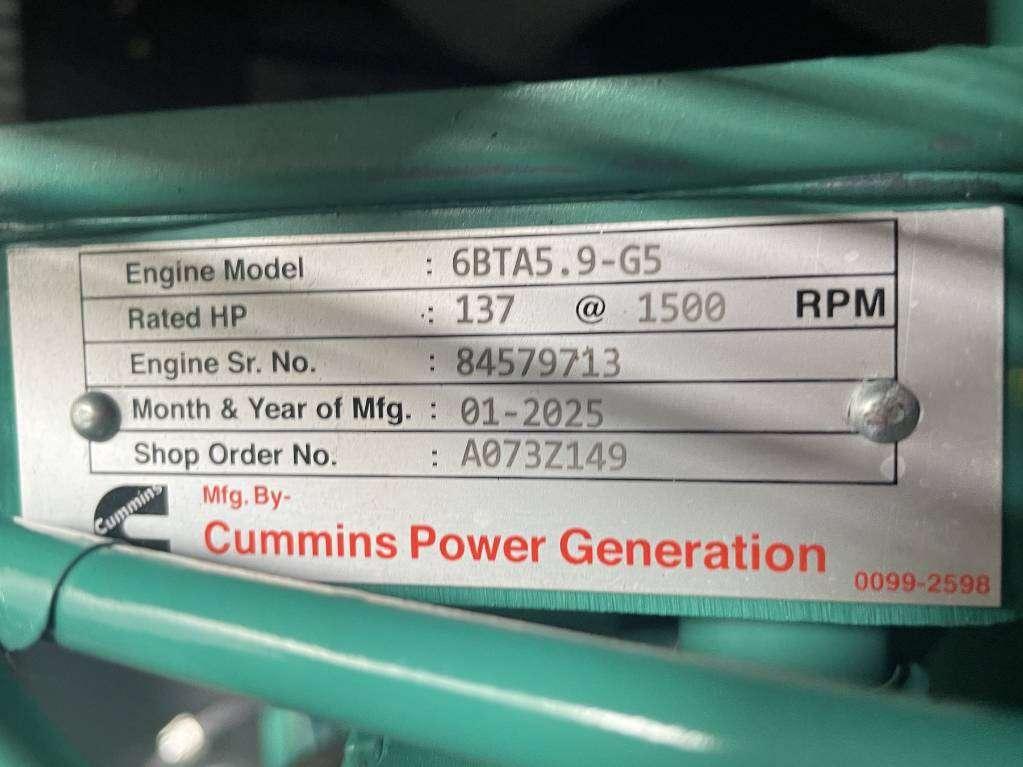 Cummins C110D5Q - 110 kVA Generator - DPX-18509-Q Photo 14