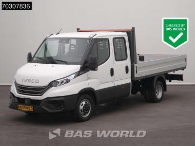 Iveco Daily 35C21 3.0L Open Laadbak Dubbel Cabine 210PK Dubbellucht t ACC LED Airco Camera CarPlay 3,5t T en vente par BAS World B.V.
