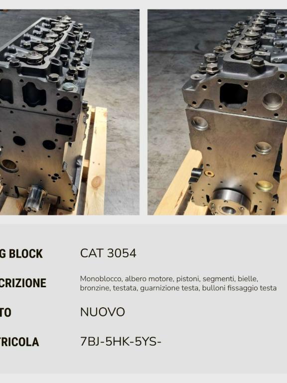 Caterpillar LONG BLOCK NUOVO CAT 3054 Photo 2