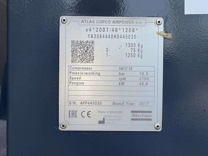 Atlas Copco XATS 138 KD - N Photo 5