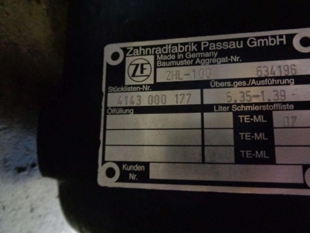 Transmission pour JCB JS 200 W Photo 2