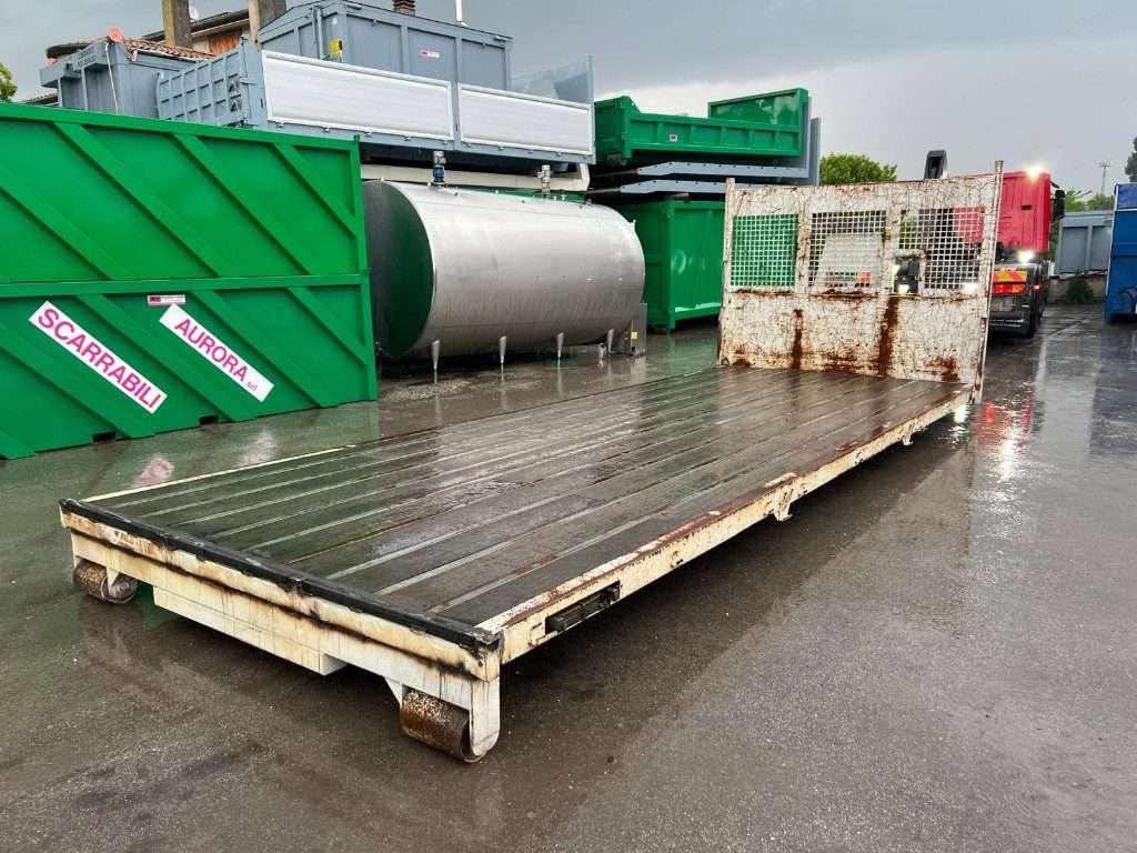 CONTAINER SCARRABILE A PIANALE SENZA SPONDE Photo 4