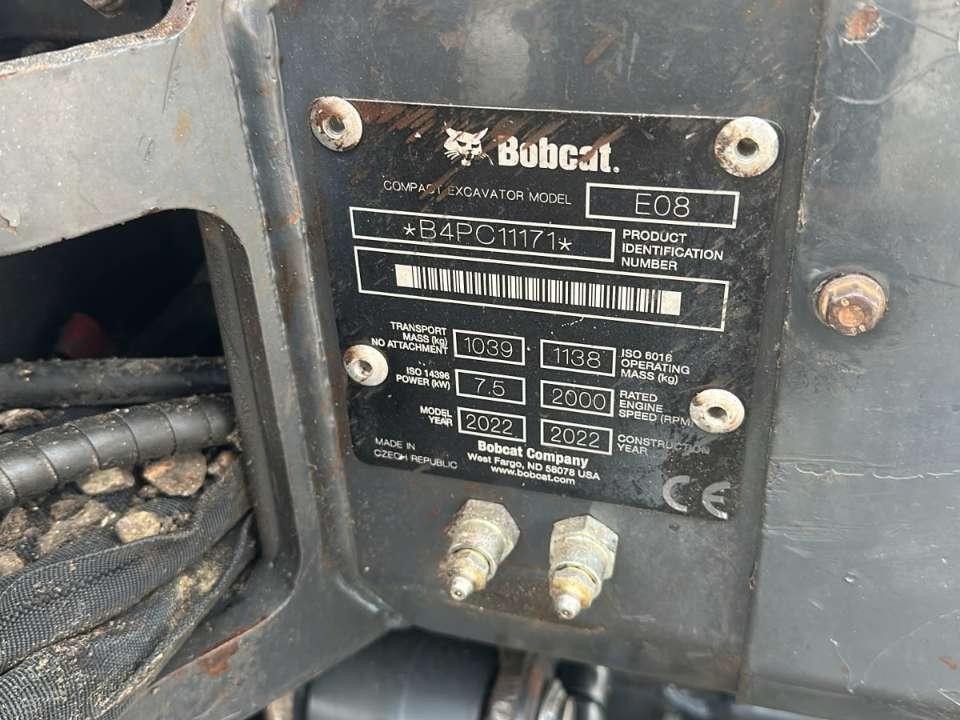 Bobcat E 08 Photo 4