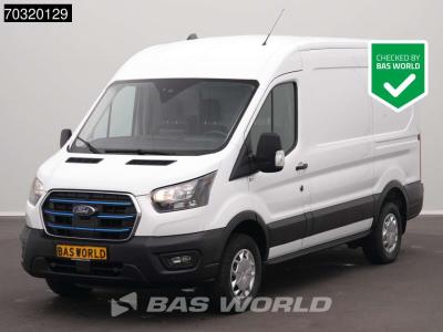 Ford Transit 185pk Elektrisch 68kWh 317km WLTP L2H2 Hoog Dak Navi Airco Cruise Parkeersensoren v+a SYNC4 en vente par BAS World B.V.
