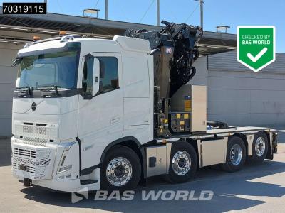 Volvo FH 500 8X2 NEW! HMF9520 K6 + JIB K6 Crane Kran + fifth wheel VEB+ en vente par BAS World B.V.