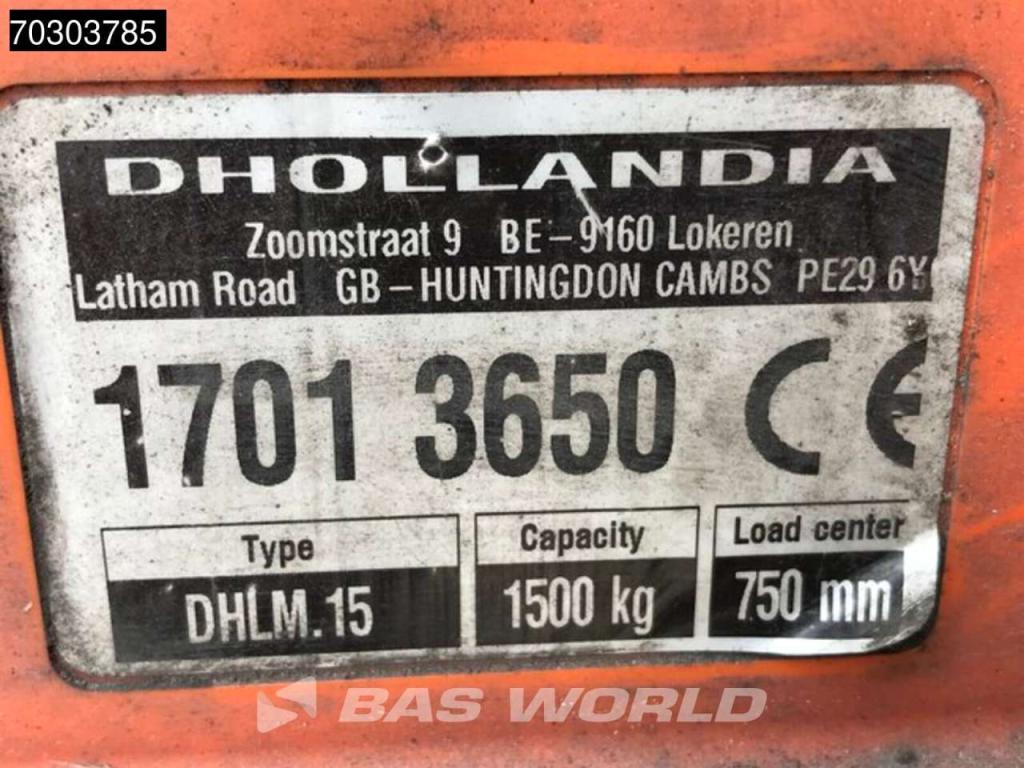 Dhollandia Max. Laadcapaciteit 1.500 kg Photo 9