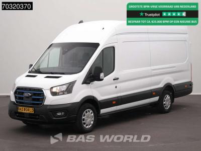 Ford e-Transit 184pk Elektrisch 68kWh 317km WLTP L3H3 Hoog Dak 360camera Navi Airco Cruise SYNC4-Display en vente par BAS World B.V.