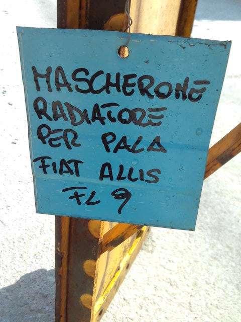 Mascherone radiatore pour Fiat Allis fl9 Photo 4