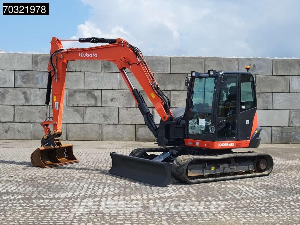 Kubota KX080 -4a2 Select A/C - 3 Buckets Photo 3
