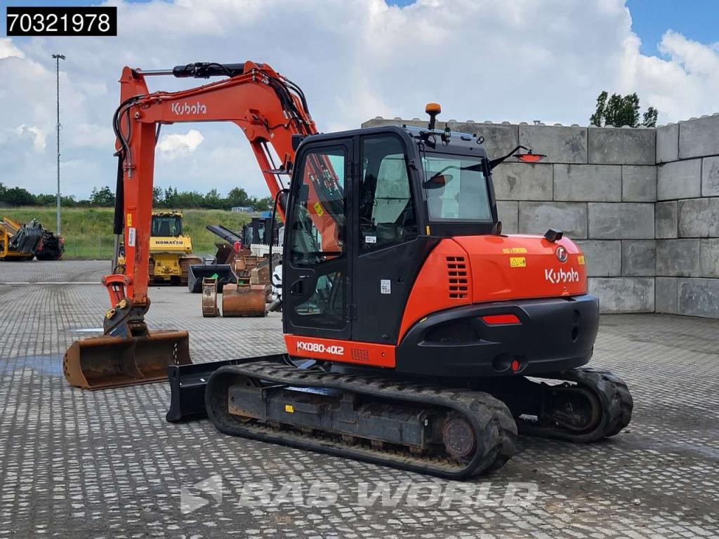 Kubota KX080 -4a2 Select A/C - 3 Buckets Photo 5