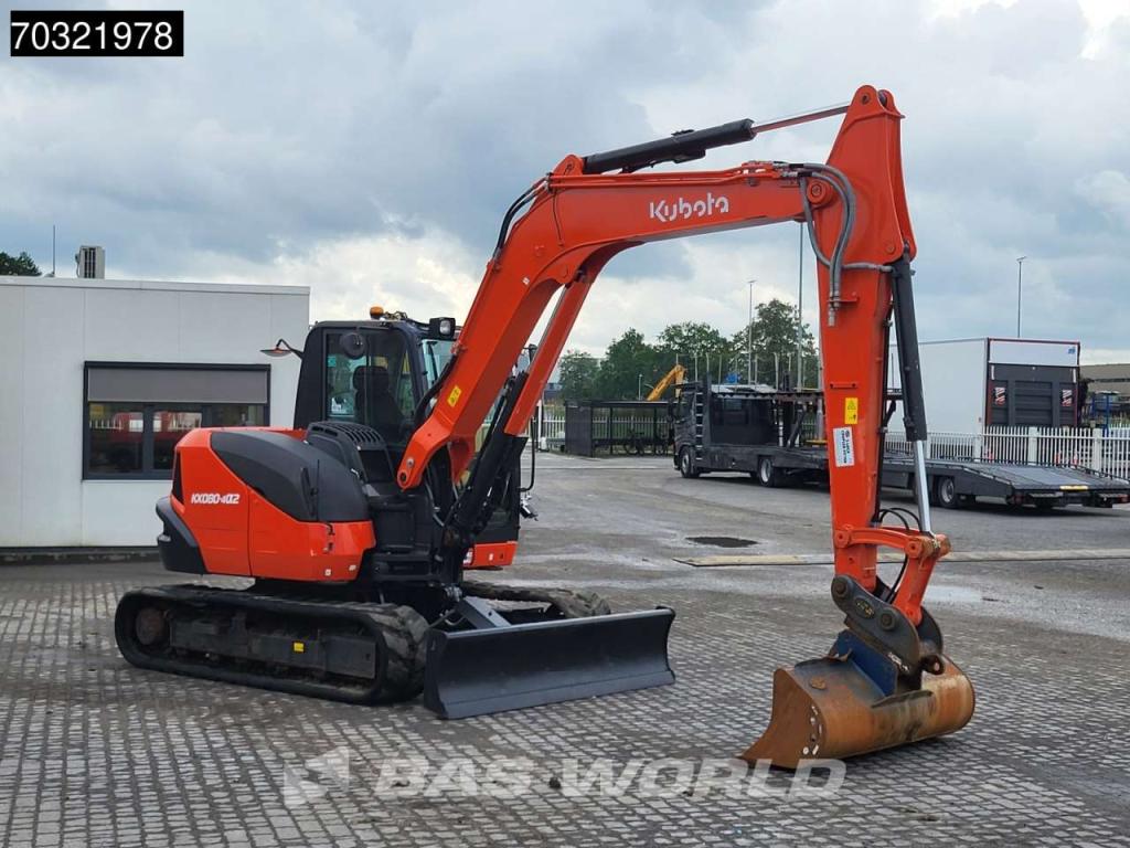 Kubota KX080 -4a2 Select A/C - 3 Buckets Photo 8