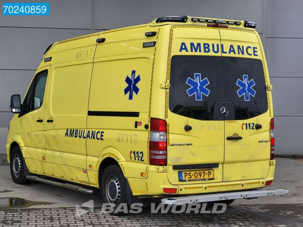 Mercedes Sprinter 319 CDI Automaat V6 Euro6 Complete NL Ambulance Brancard Ziekenwagen Rettungswagen Kranken Photo 2
