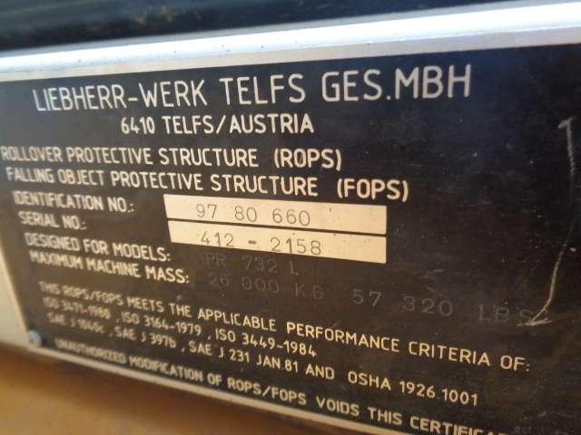 Cabine pour Liebherr PR Photo 11