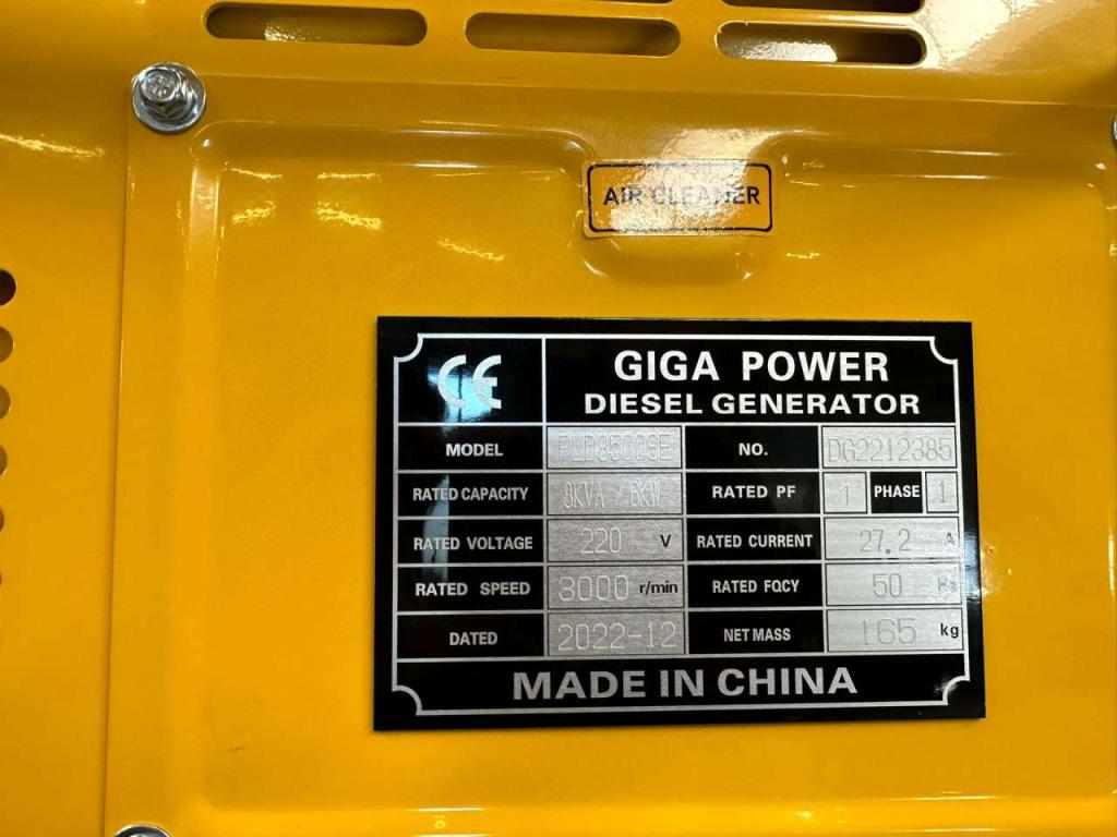 Giga Power PLD8500SE 8 kVA silent generator Photo 9