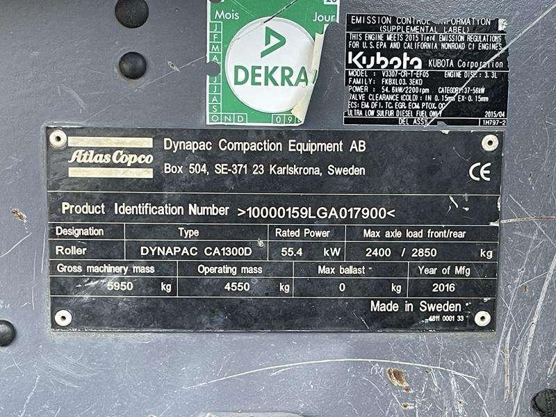 Atlas Copco DYNAPAC CA 1300 D Photo 3