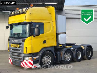 Scania R500 8X4 Manual Retarder 2xTanks Lift+Lenkachse Big-Axle en vente par BAS World B.V.
