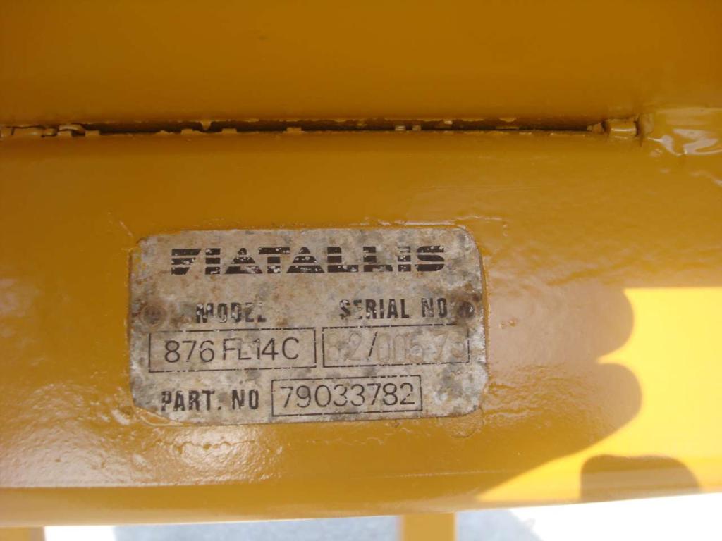 Structure de protection ROPS pour Fiat Allis FL10C - FL14C Photo 2
