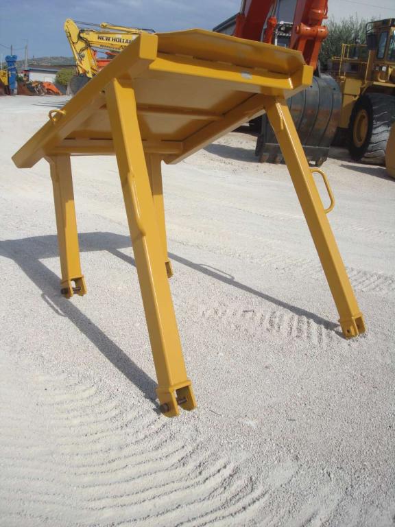 Structure de protection ROPS pour Fiat Allis FL10C - FL14C Photo 5