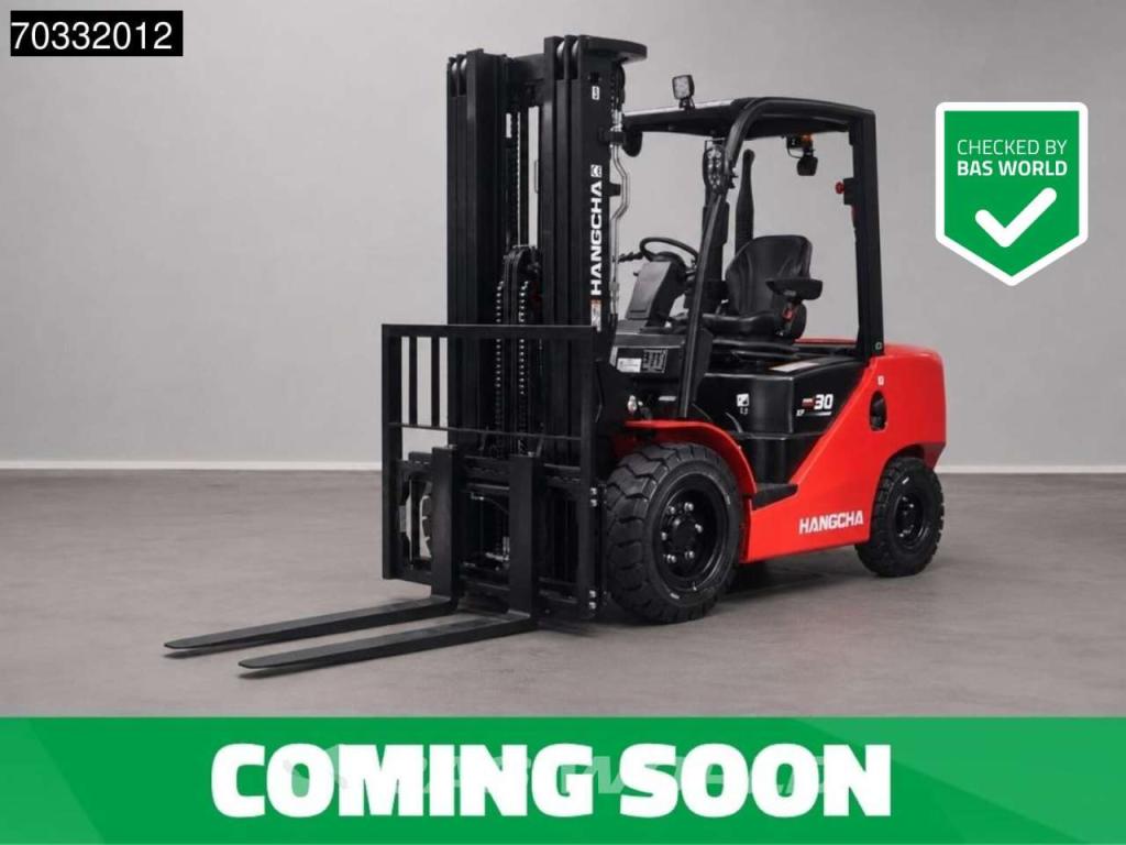 Hangcha CPCD30 FACTORY WARRANTY – KUBOTA ENGINE - CE Photo 1