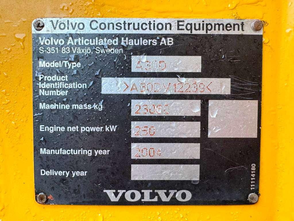 Volvo A30D - 7.583 HOURS / Dutch Machine Photo 23