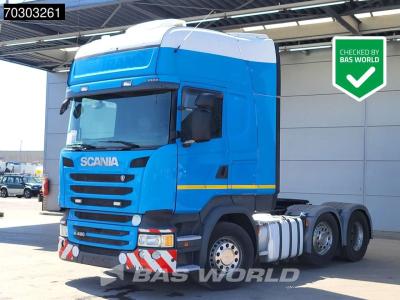 Scania R490 6X2 Retarder Lift+Lenkachse Full-Air 2xTanks Standklima Euro 6 en vente par BAS World B.V.