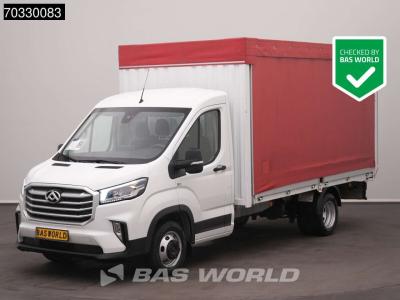 Maxus Deliver 9 Schuifzeilen Huif Dubbellucht LED Airco Cruise Euro6 Pritsche Pickup Open Box A/C Cruise en vente par BAS World B.V.