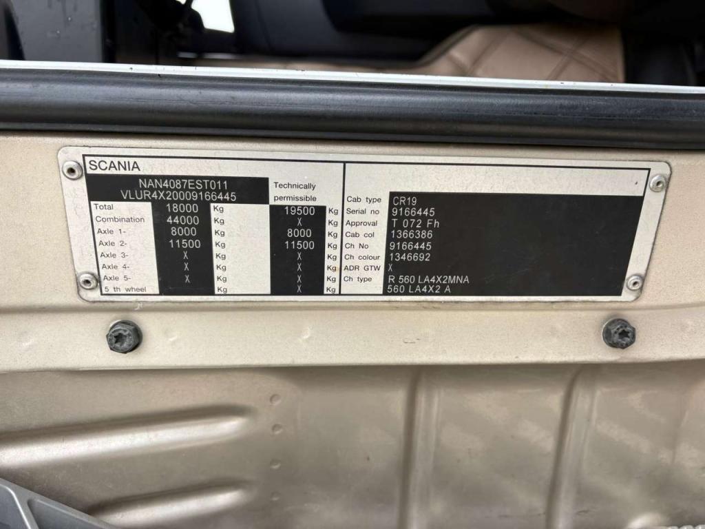 Scania R560 euro 5 impianto idraulico MANUALE Photo 10
