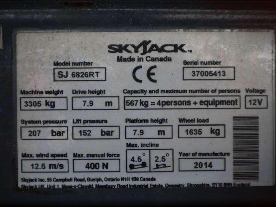 SkyJack SJ6826 Diesel Photo 6