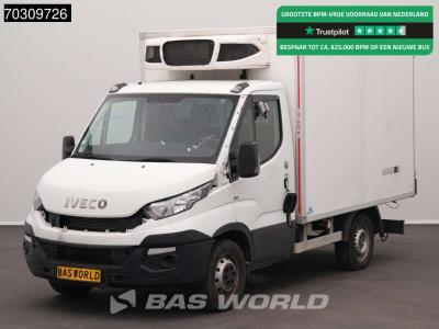 Iveco Daily 35S14 DAMAGE/SCHADE! Automaat Koelwagen Carrier Pulsar Airco Cruise Camera Euro6 Koel Koeler en vente par BAS World B.V.
