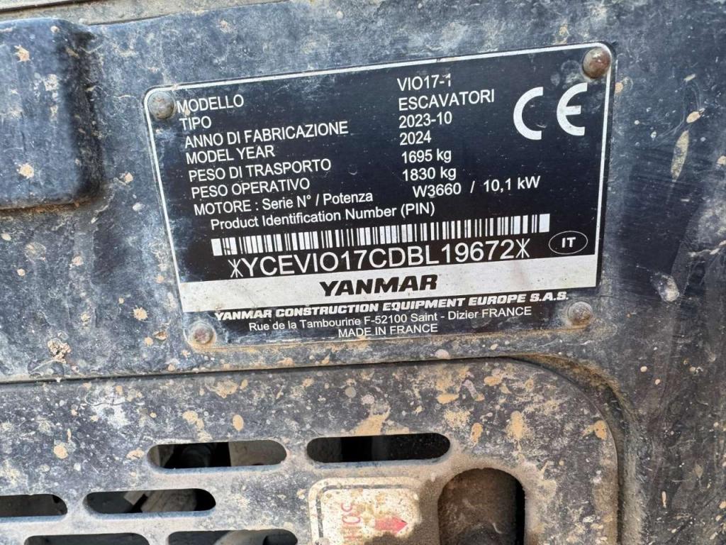 Yanmar VIO17-1 Photo 5