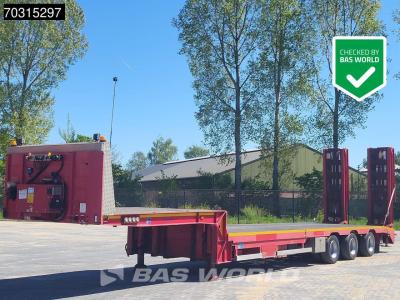 Meusburger Fahrzeugbau MTS-3 Lifting bed Ramps 3x Steering 1x Liftaxle Whinch en vente par BAS World B.V.