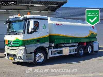 Mercedes-Benz Actros 2545 Actros 6X2 NL-Truck 22.600 liter LAG Fuel tanker 4 compartments Lift+steering axle Euro en vente par BAS World B.V.