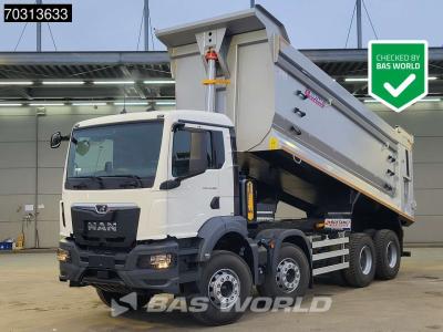 Man TGS 41.480 8X4 NEW! 26m3 Tipper Full Steel suspension Big-Axle Euro 6 en vente par BAS World B.V.