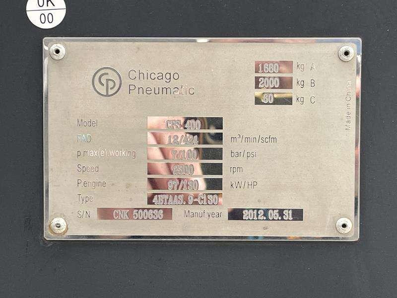 Chicago Pneumatic CPS 400 Photo 5