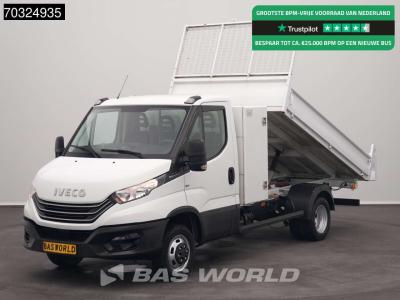 Iveco Daily 35C14 Automaat Kipper met Kist Dubbellucht Kipper 3,5t Trekhaak Airco Cruise Euro6 Tipper Ben en vente par BAS World B.V.