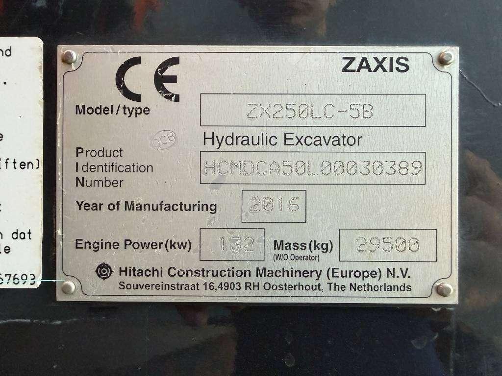 Hitachi ZX250LC-5B Long reach Photo 8