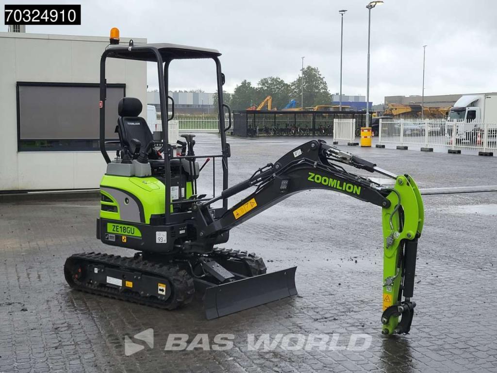 Zoomlion ZE18 GU KUBOTA ENGINE - CE CERTIFIED Photo 6