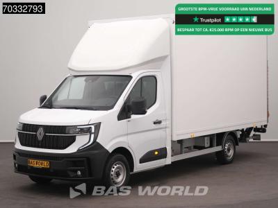 Renault Master 150PK Nieuw Bakwagen Laadklep Meubelbak Koffer LBW Neu Airco Cruise control en vente par BAS World B.V.