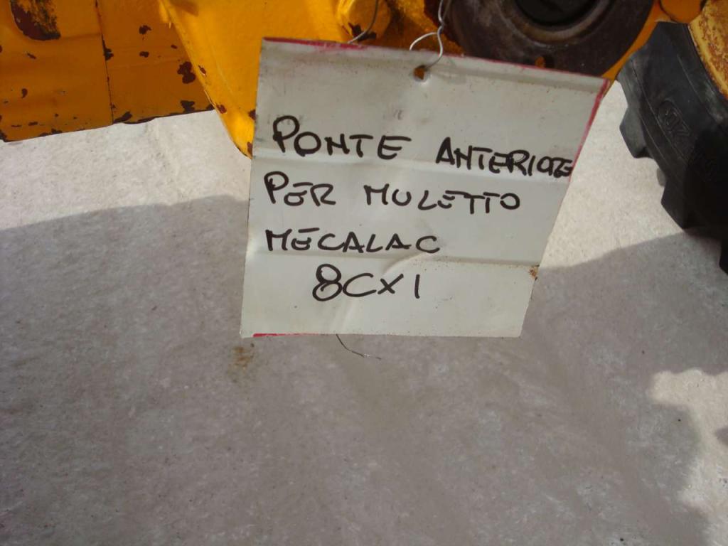 Essieu avant pour per Muletto Mecalac 8CXI Photo 2