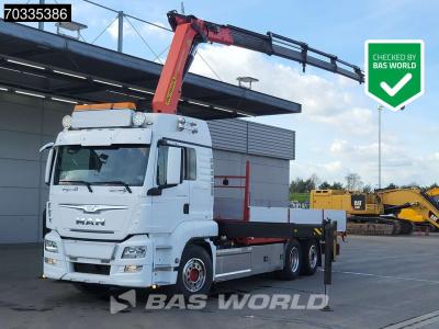 Man TGS 26.460 TGS 6X2 Palfinger PK22002 EH 6x Extensions Winch Lift-Axle Euro 6 en vente par BAS World B.V.