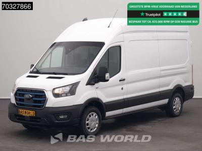 Ford e-Transit 184pk Elektrisch 68kWh 317km WLTP L3H3 Hoog Dak Navi Airco Cruise Parkeersensoren v+a SYN en vente par BAS World B.V.
