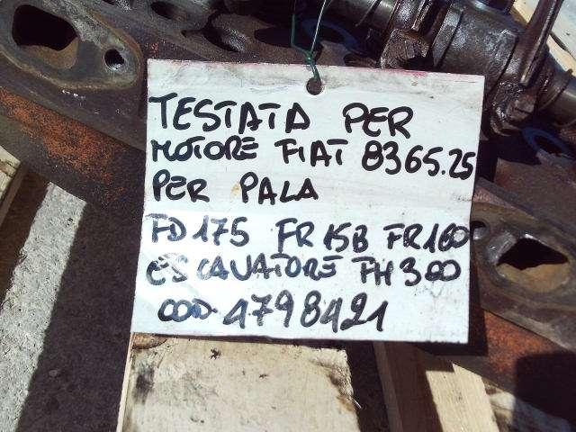 Culasse pour FD175-FR15B-FR160 - FH300 MOTORE FIAT 8365.25 - CODICE 4798421 Photo 7