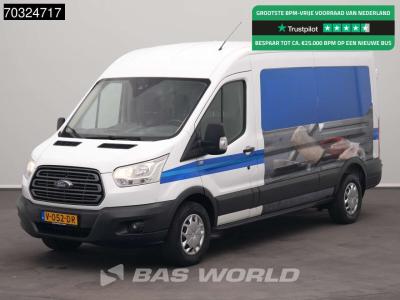 Ford Transit 130pk L3H2 Airco Cruise Parkeersensoren APK 01-2027 Euro6 L3 Airco Trekhaak Cruise control en vente par BAS World B.V.