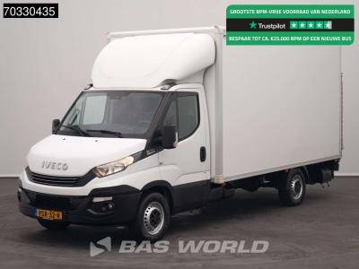 Iveco Daily 35S14 Automaat Laadklep Zijdeur Bakwagen Airco Cruise Lat om Lat D'Hollandia Euro6 Meubelbak en vente par BAS World B.V.
