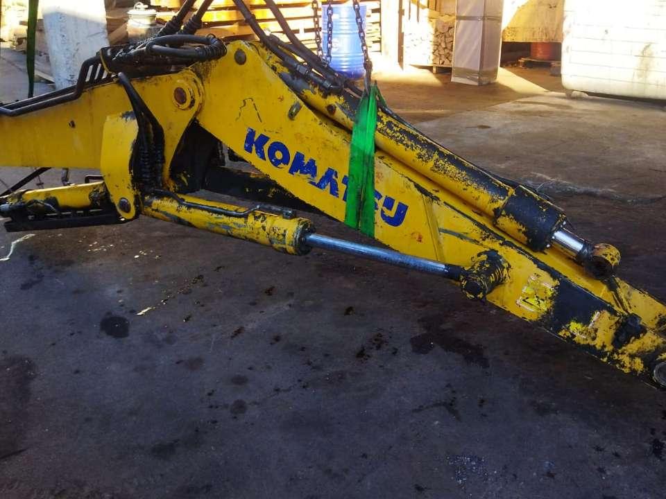 Flèche triple articulation pour Komatsu Pc 75 Photo 1