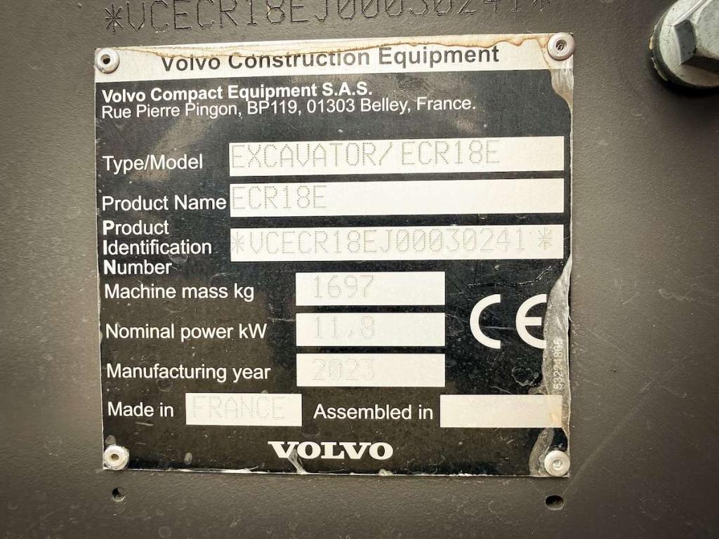 Volvo ECR18E Photo 11