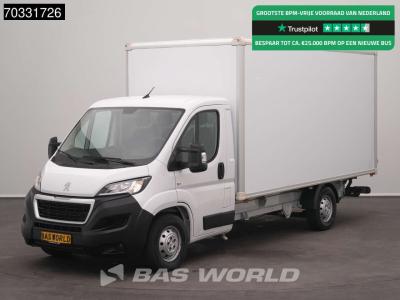Peugeot Boxer 165PK Laadklep Bakwagen Airco Cruise Camera Standkachel Euro6 Meubelbak Koffer Möbelkoffer LB en vente par BAS World B.V.
